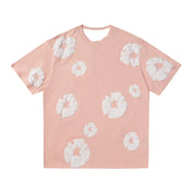 Unisex Denim Tears Short Sleeve T-Shirt Pink T-Shirt