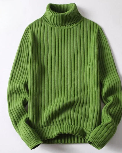 Polo Turtleneck Sweater Olive sweater