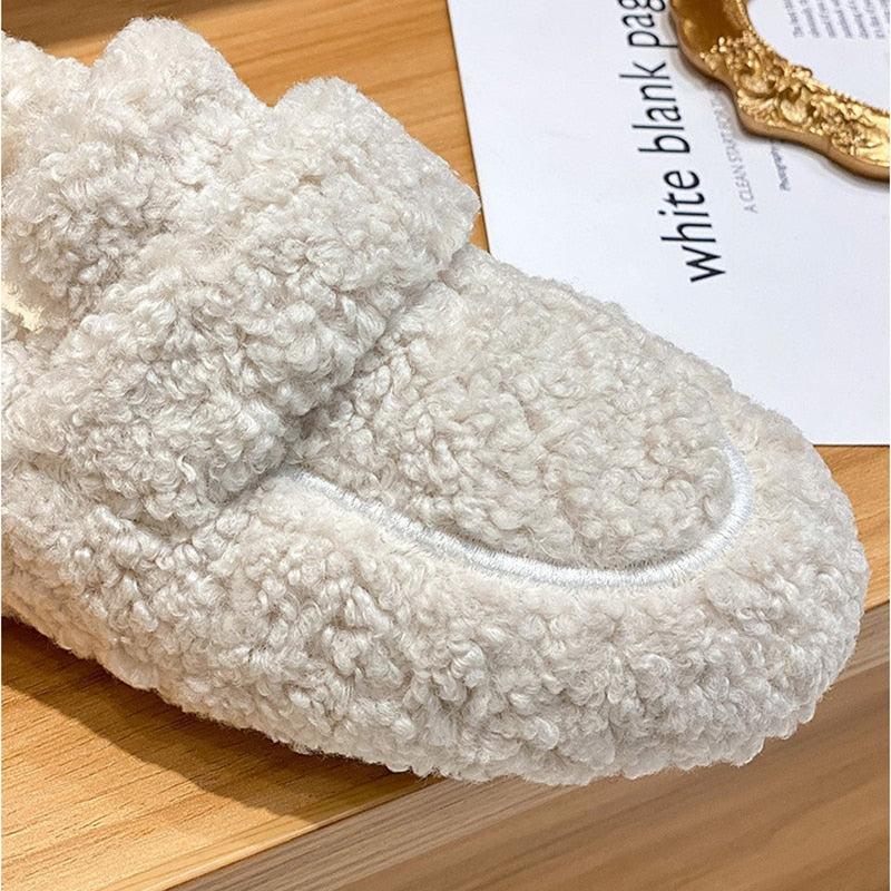 Cozy Women's Plush Fleece Slippers Shoes