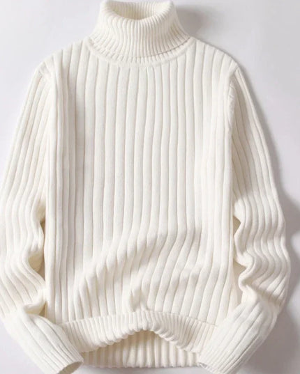 Polo Turtleneck Sweater Off- White sweater
