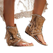 Holly™ - Retro Fringe Boho Sandals