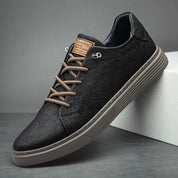 OXFORDS LEATHER TRAINERS Black Men Shoes