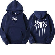 Spider Print Casual Hoodie 2 Hoodie