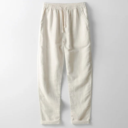 Charles™ | Breathable Linen Trousers for Men Khaki