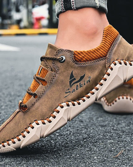 The Salkin™ Genuine Leather Italian Shoes Shoes