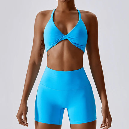 Charlie™ | Flexflow Sports Set Peacock Blue 2 Leggings