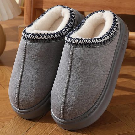 Avery Cozy Ugg Slippers Gray Slippers