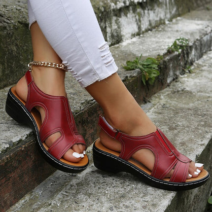 Alice™ - Orthopedic Sandals Red Sandals