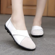 Comfy Premium Leather Orthopedic Loafers White Shoes & Sandals
