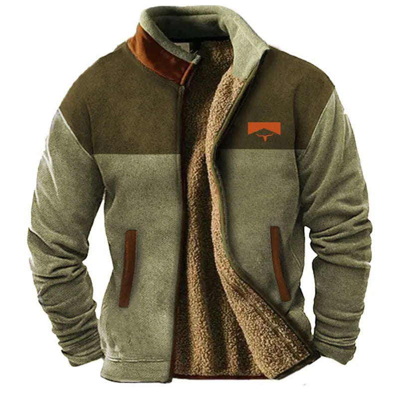 "Outwest" Sherpa Jacket – Ultra Warm Cozy Fleece Outerwear Jacket