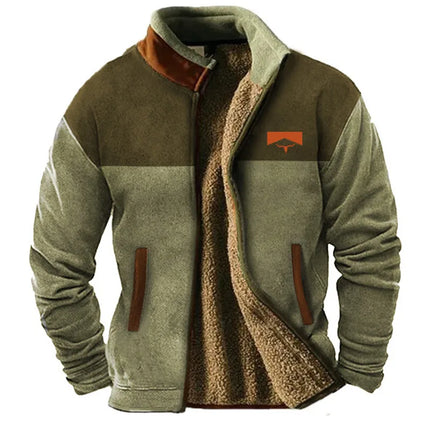 "Outwest" Sherpa Jacket – Ultra Warm Cozy Fleece Outerwear Jacket
