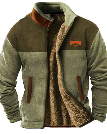 "Outwest" Sherpa Jacket – Ultra Warm Cozy Fleece Outerwear Jacket