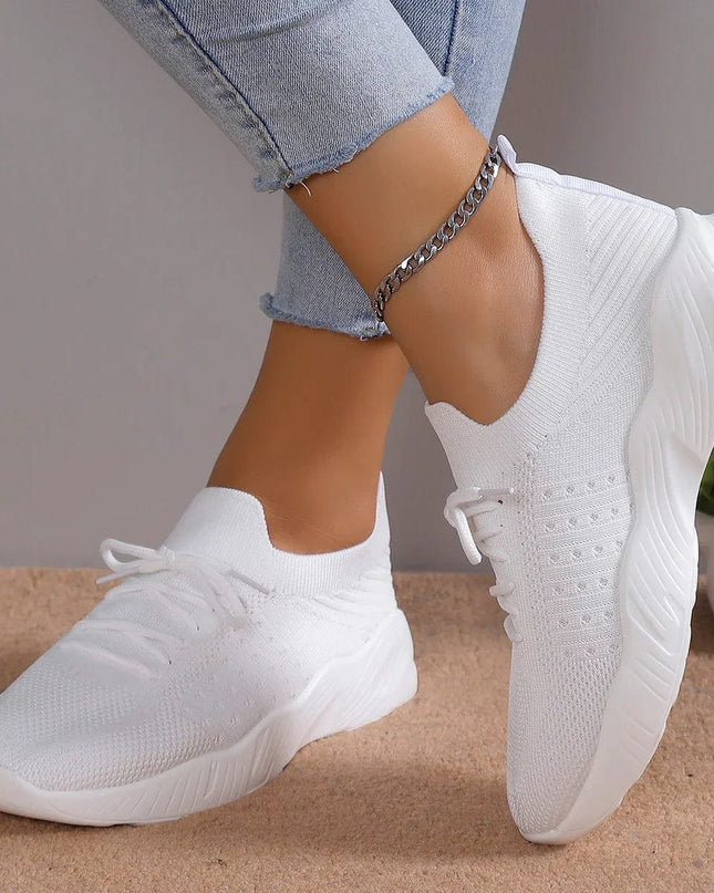 Jane™ - Breathable Trainers White Sandals