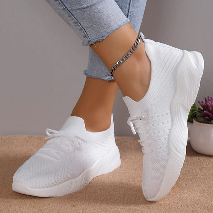 Jane™ - Breathable Trainers White Women Shoes