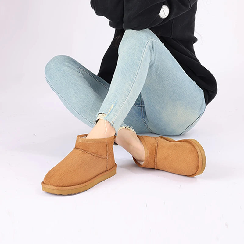 Warm Fuzzy Snow Boots for Winter Fuzzy Snow Boots