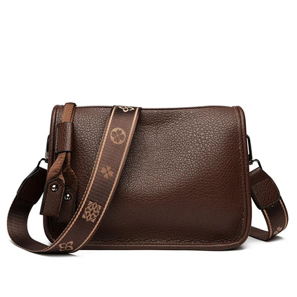 High-Quality Genuine Leather Women's Tote Bag light brown 27cm 10cm 20cm Tote Bags