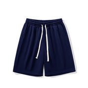 Men’s Drawstring Cargo Jogger Shorts – Casual Fit navy blue Cargo Pants