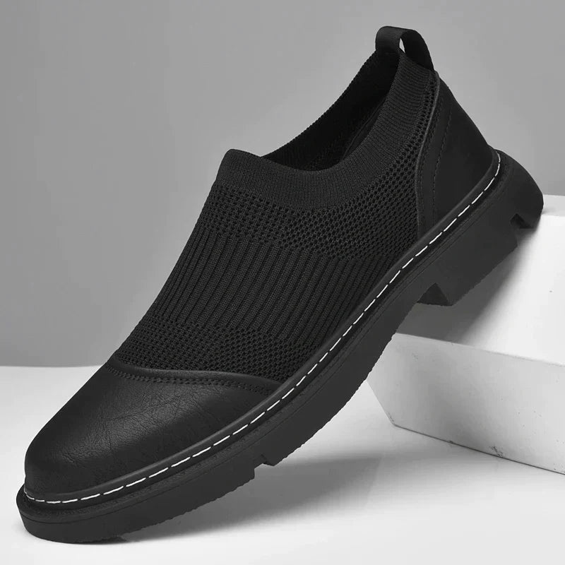 Breathable Mesh Slip-On Shoes for Men Shoes