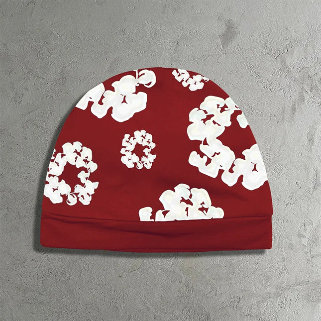 Unisex Double-Layer Pullover Hat Red Hats
