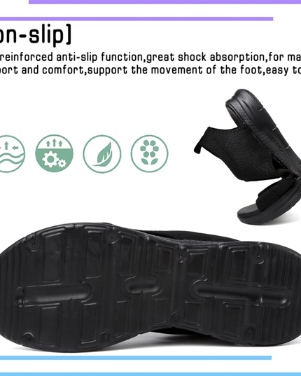 Orthopedic Arch Support Wide Fit Sport Sandals Sandals