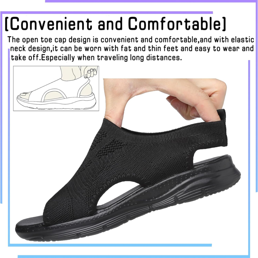 Orthopedic Arch Support Wide Fit Sport Sandals Sandals