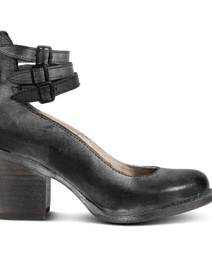 Comfortable and Elegant Thick-heeled Shoes Woman Shoes