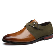 Milano Crest Dress Shoe Green Men's Footwear