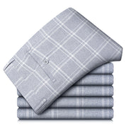 Manor Plaid Trouser Blue Men's Clothing