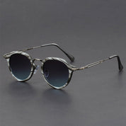 Tempt Sunglasses Gray Stripe Gray-Blue Men's Accessories