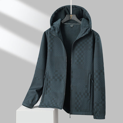 Glide Lightweight Men's Jacket Blue Gray Men's Clothing