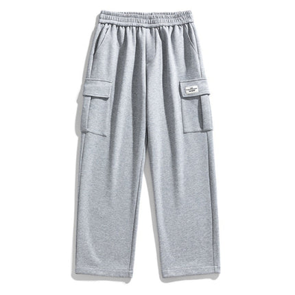 Cotton Cargo Sweat Pant Gray Men's Clothing