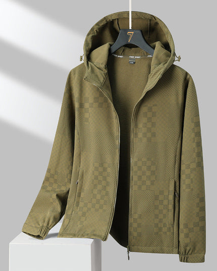 Glide Lightweight Men's Jacket Olive Green Men's Clothing