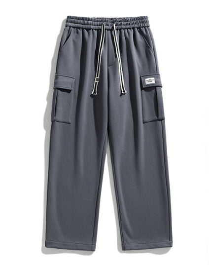 Cotton Cargo Sweat Pant Dark Gray Men's Clothing