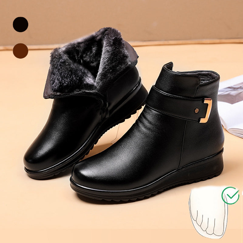 Lucy | Comfortable anti-slip boots Chaussures en cuir pour femmes