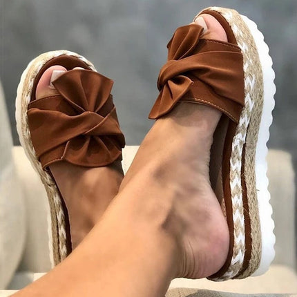 SummerFlair Women's Summer Sandals Brown sandals