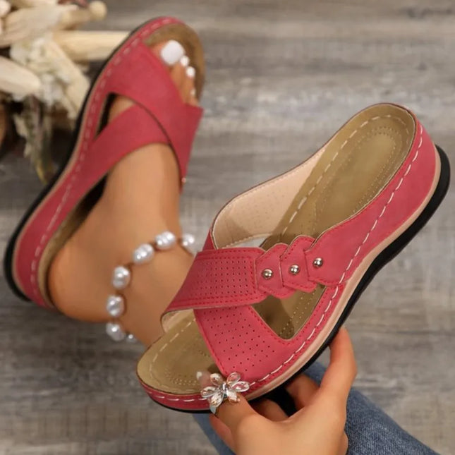 Celeste™ - Genuine Leather Tassel Moccasins Sandals