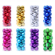 Christmas Ball Ornament Suncatcher Set Halloween Decorations