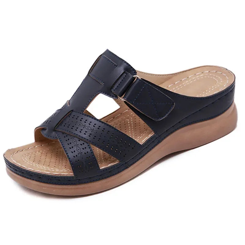 Sarai™ | Arch-Supportive Walking Sandals Black Shoes & Sandals