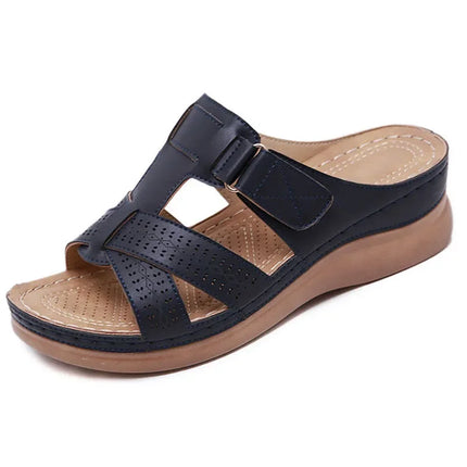 Sarai™ | Arch-Supportive Walking Sandals Black Shoes & Sandals