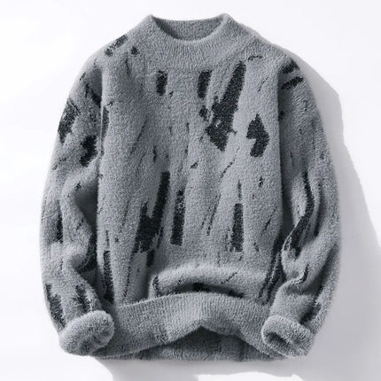 Cadell Cotton Blend Sweater Grey Sweater