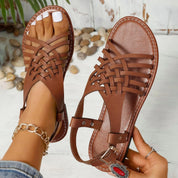 Sophie™ – Retro Cross-Strap Sandals Sandals
