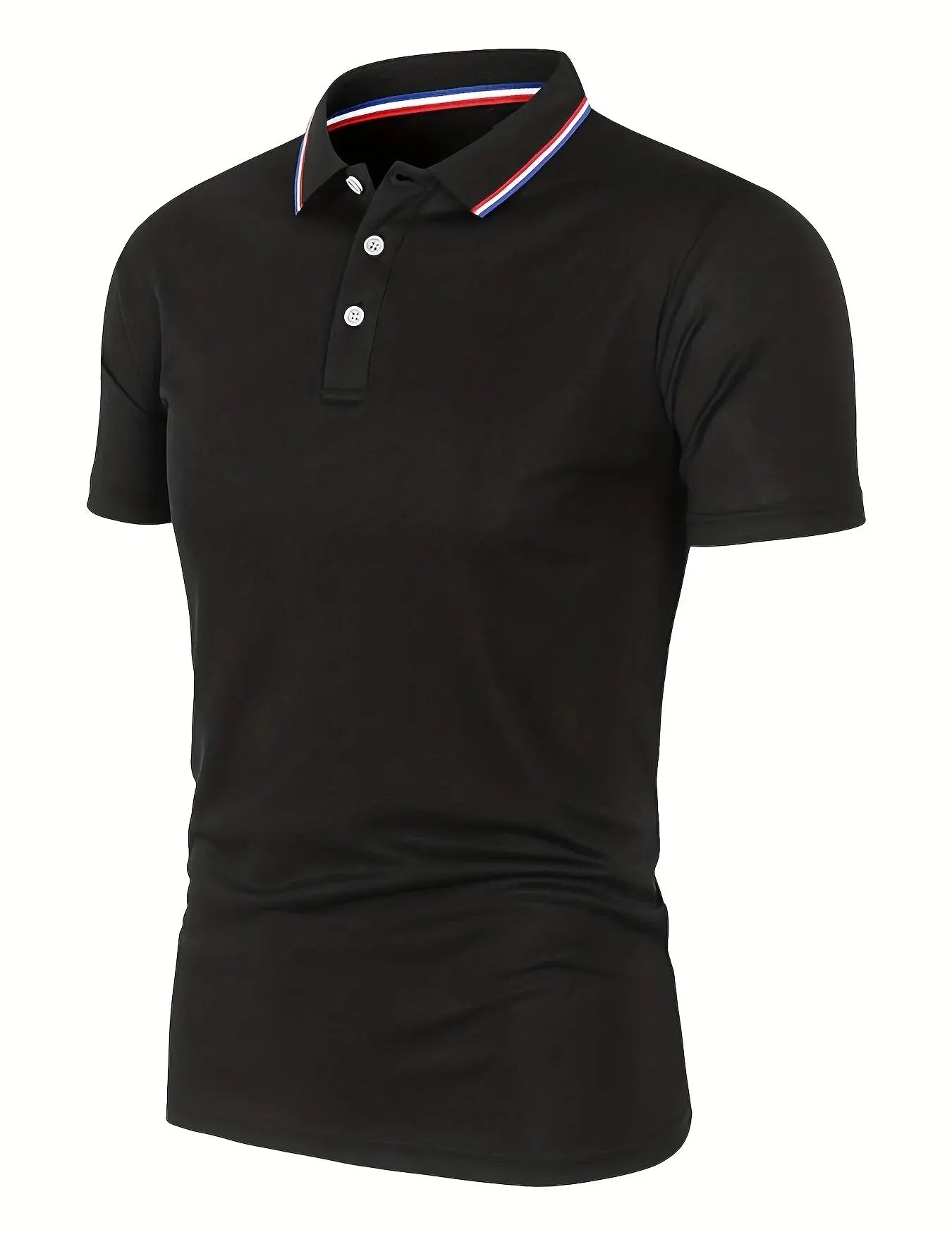 Premium Men’s Breathable Cotton Polo T-Shirt Black T Shirts