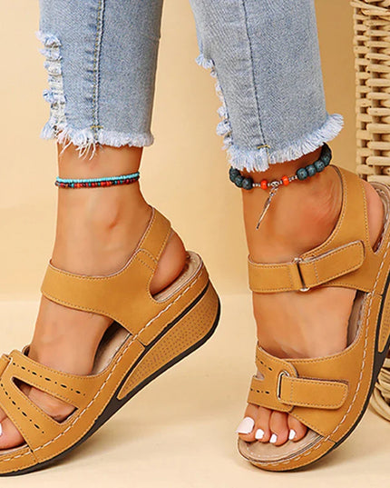 Elena™ – Summer Comfort Wedge Sandals Sandals