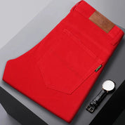 Paolo Sartori™ Casual Jeans Red Pants