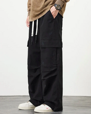 Coastal Cargo Pants Black