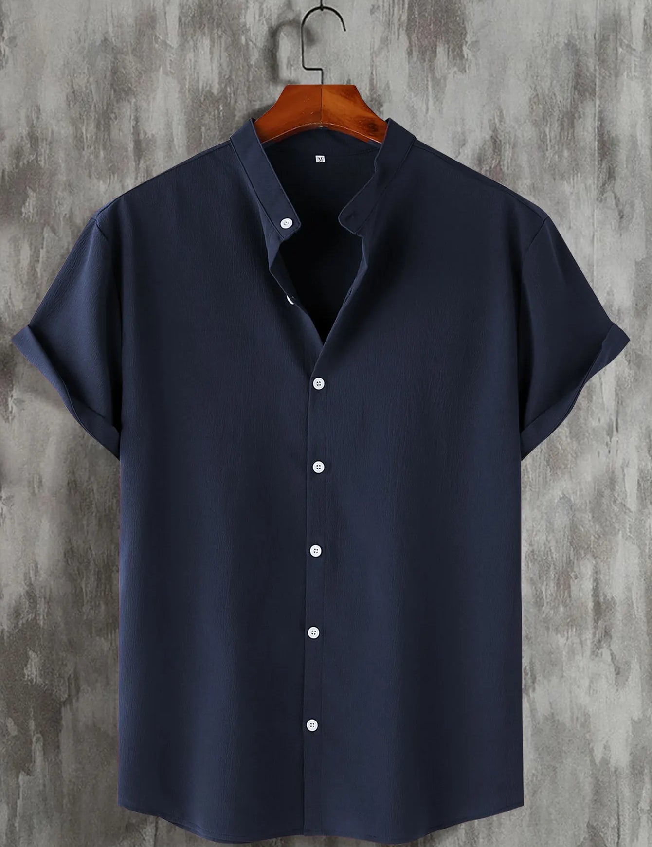 Owen | Casual Beach Shirt Navy blue