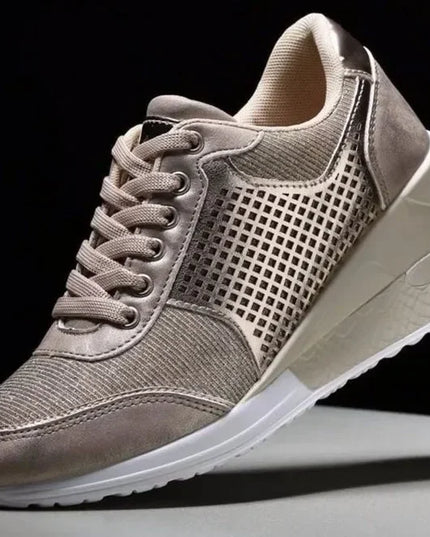 Emma™ | Zip-Up Orthopedic Sneakers Gold
