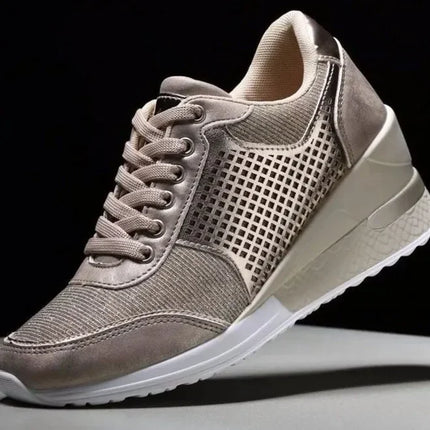 Emma™ | Zip-Up Orthopedic Sneakers Gold