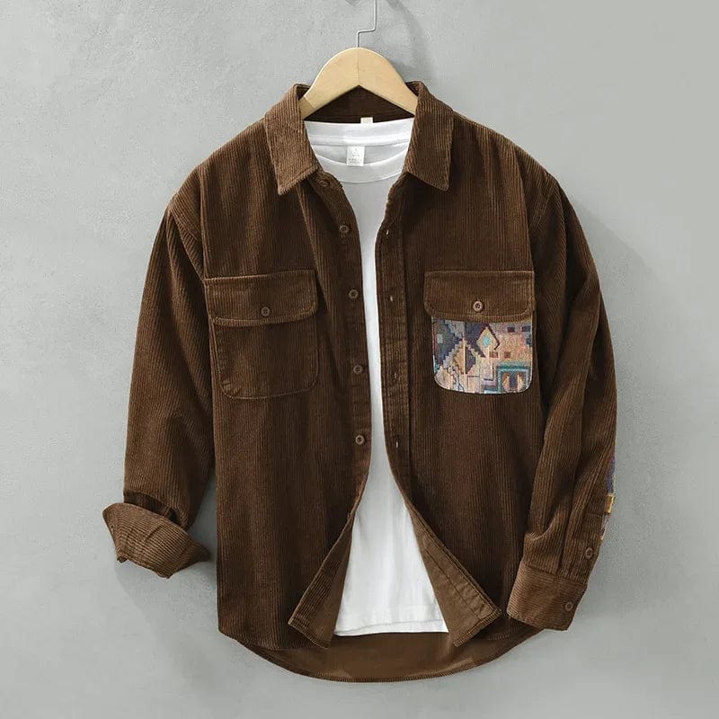 Men's Stylish Transitional Jacket Brown Jacket