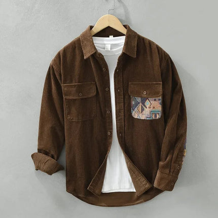 Men's Stylish Transitional Jacket Brown Jacket